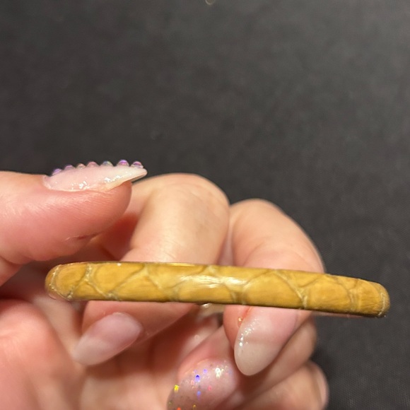 Gucci 14k gold plated Italian Luxury Vintage Bracelet - Picture 2 of 7